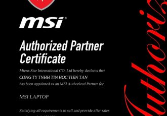 Certificate-MSI-laptop