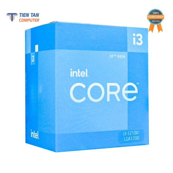 CPU Intel Core i3-12100 - Socket Intel LGA 1700