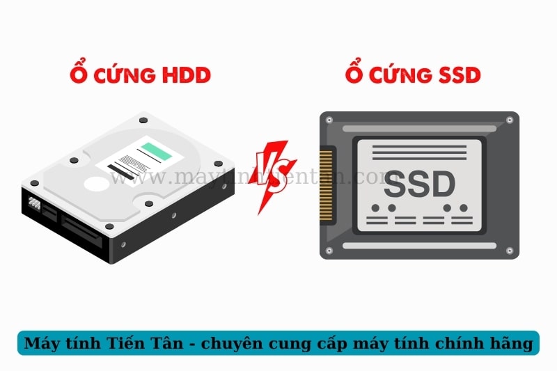 Nên chọn ổ cứng SSD hay HDD cho máy tính để bàn?